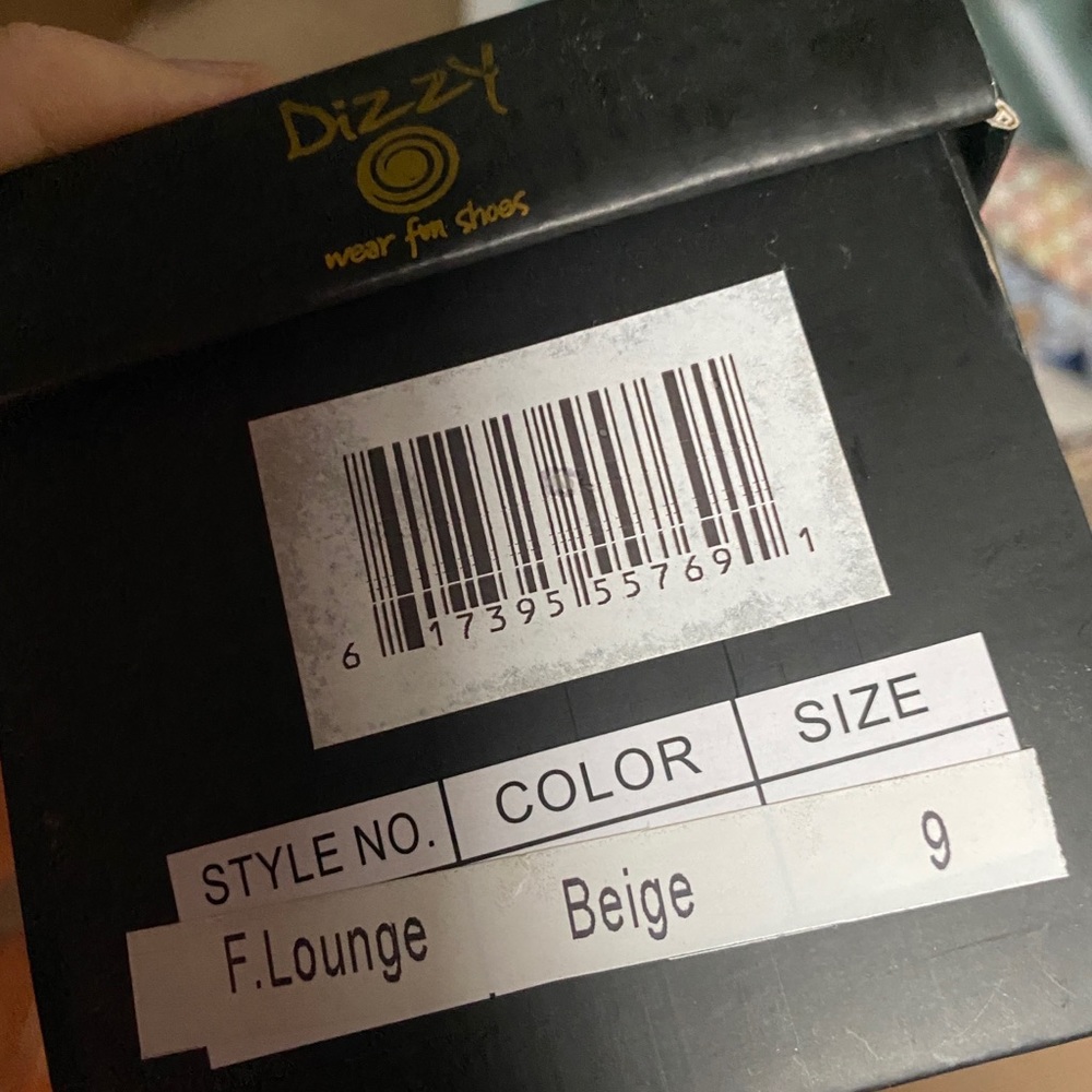 New PVC Dizzy Bow Flip Flops in Matte Cream SZ 7.5 - Picture 7 of 7
